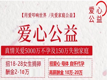 柯坪捐卵助孕生子 爱心志愿者招募